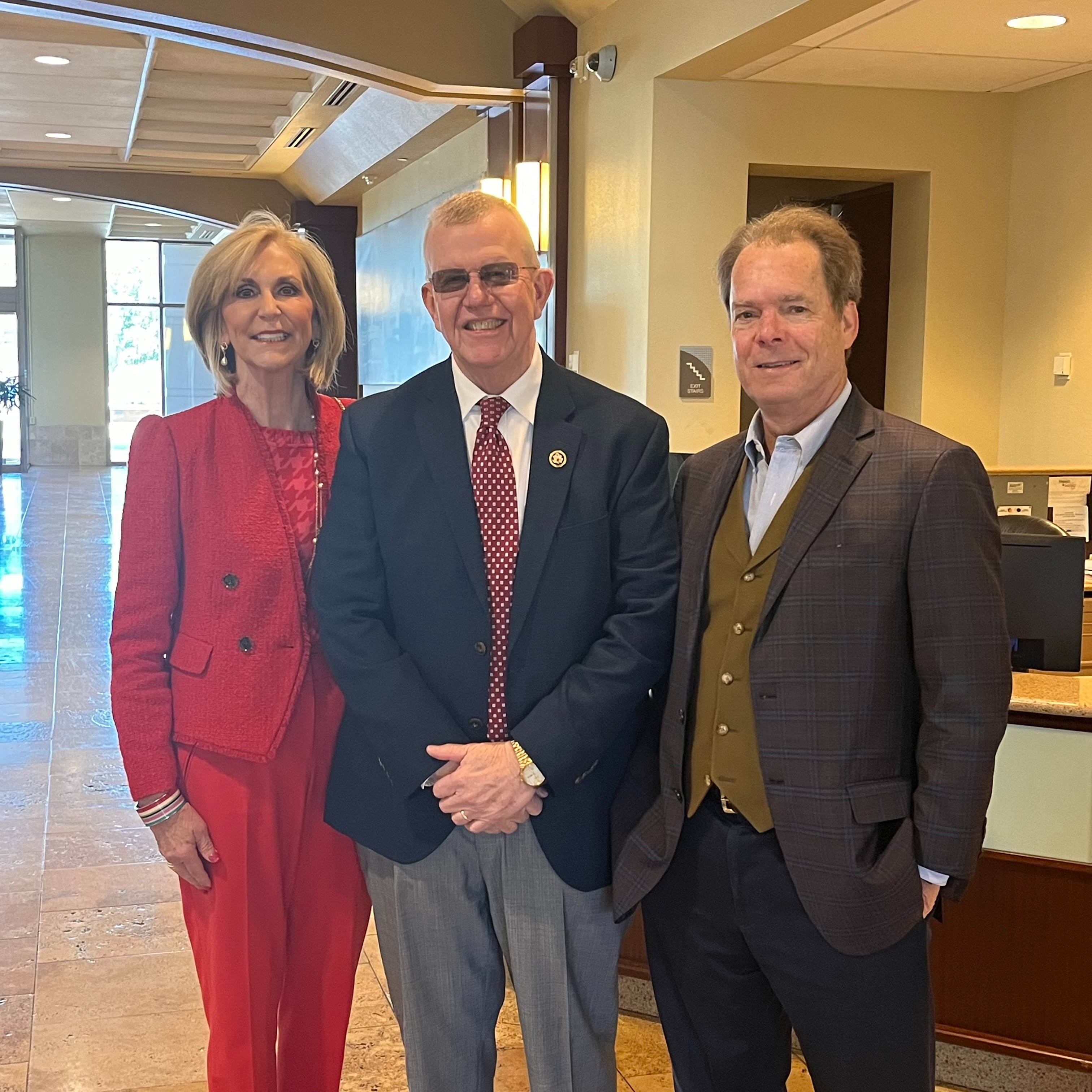 Rep. Ezell with AG Fitch and Mayor Hewes