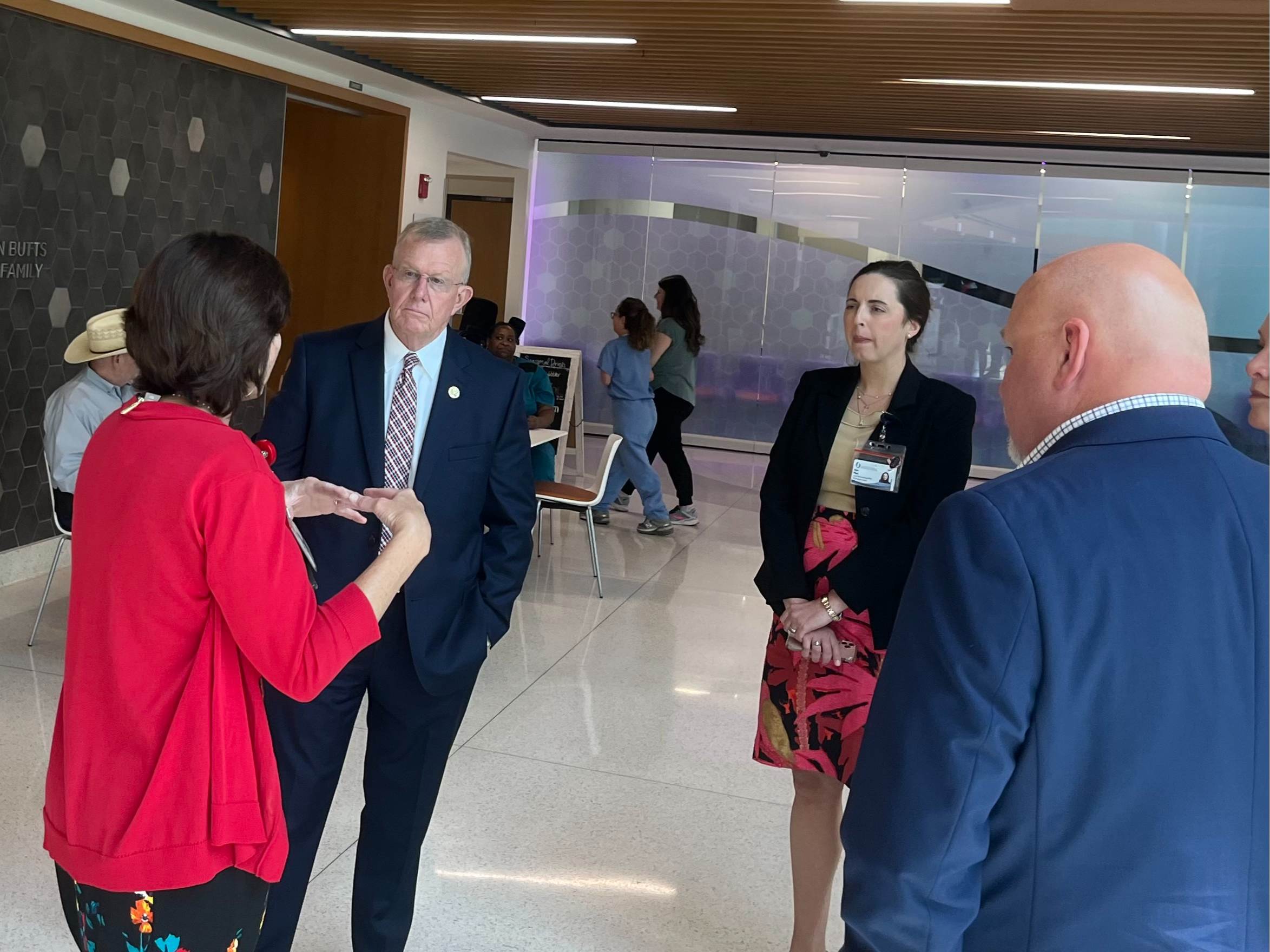 Congressman Ezell Tours UMMC