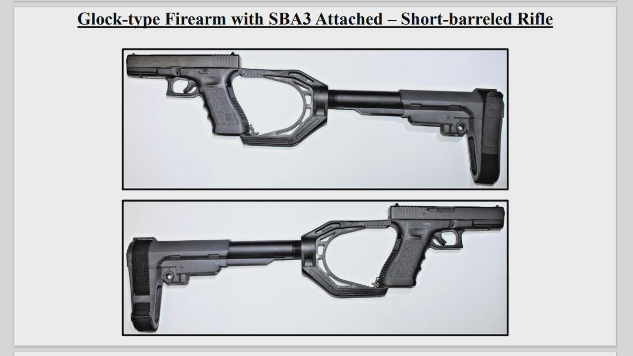 ATF Pistol Brace Diagram