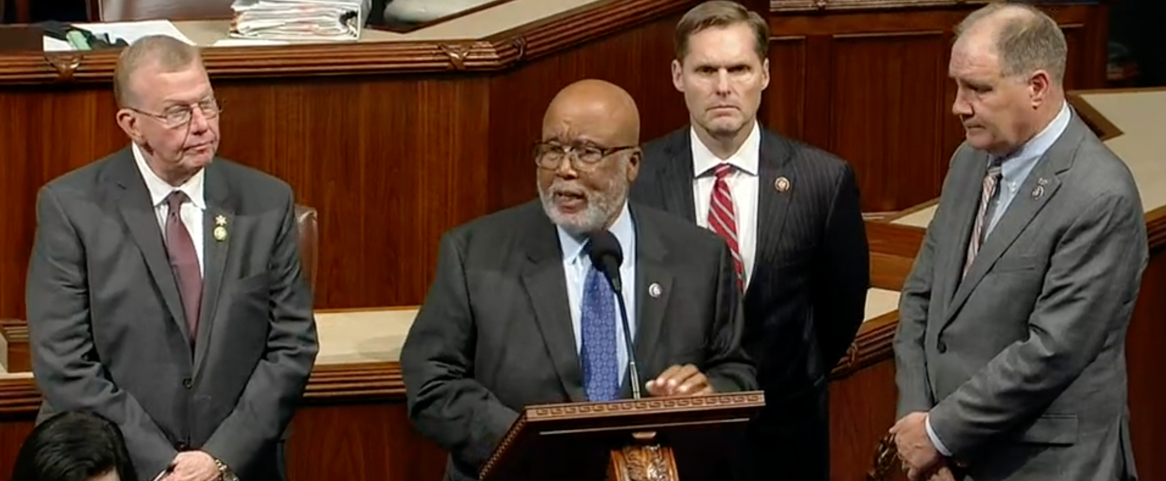 Congressmen Mike Ezell (MS-04), Bennie Thompson (MS-02), Michael Guest (MS-03), and Trent Kelly (MS-01)