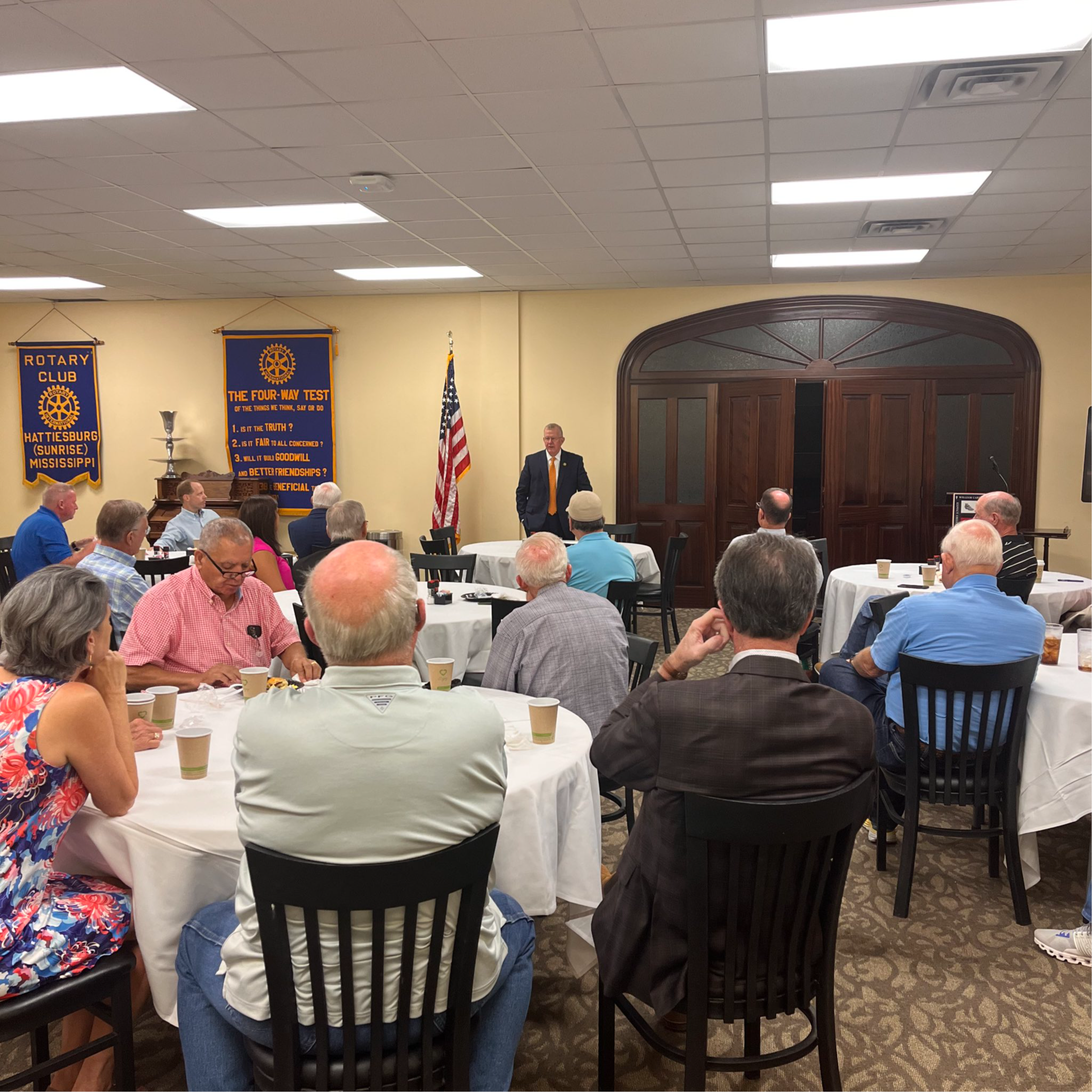 Congressman Ezell Speaks to the Hattiesburg Rotary Club