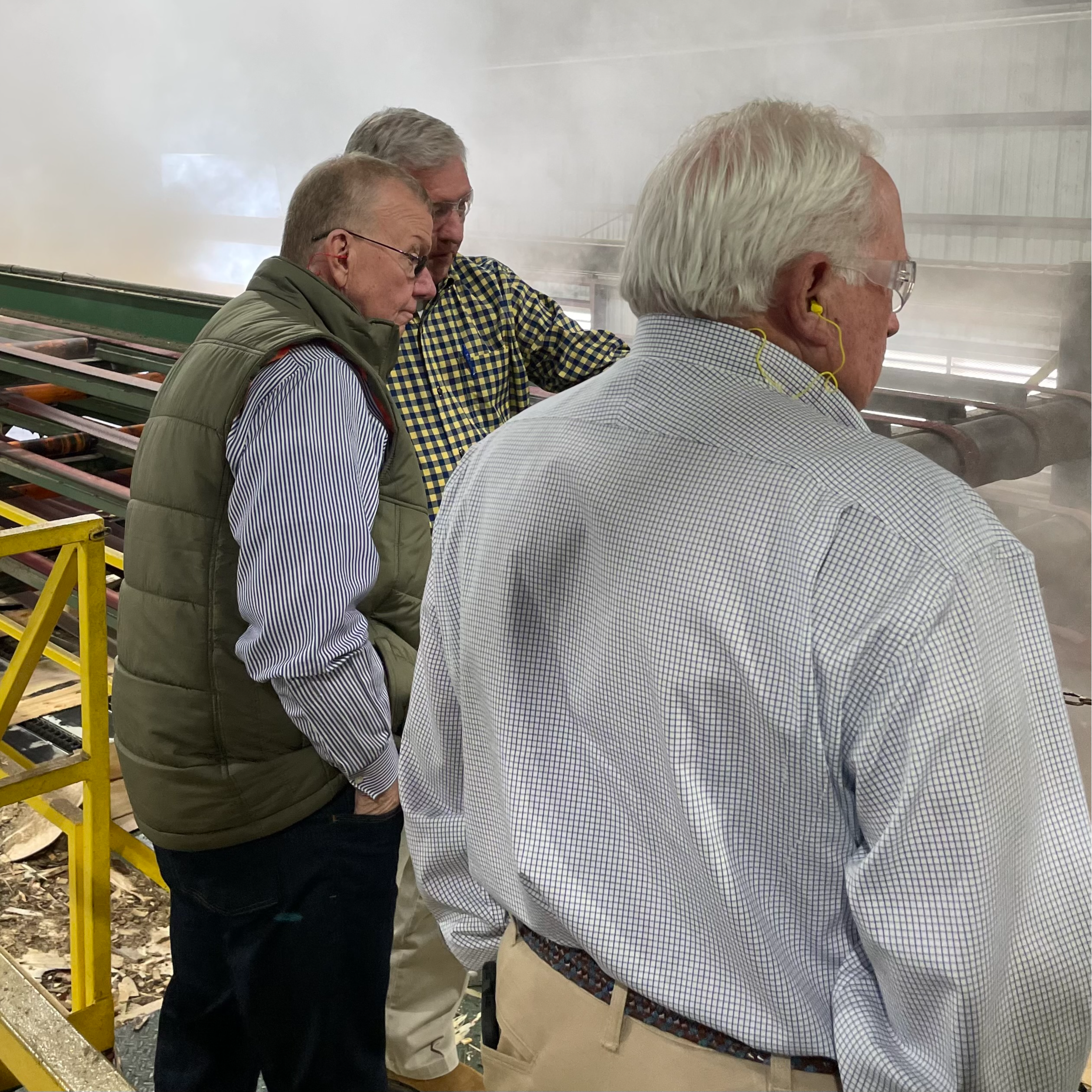 Congressman Ezell tours Scotch Plywood in Waynesboro, MS