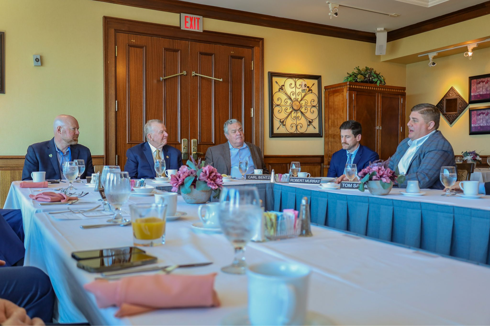 Congressman Ezell Listens to Port of Gulfport Leaders