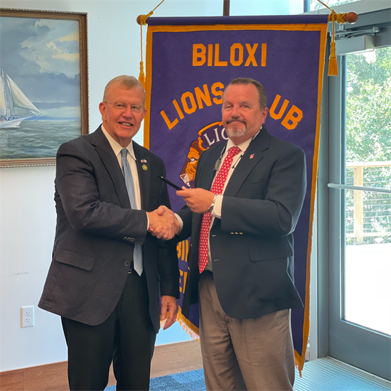 Rep. Ezell speaks to Biloxi Lions Club