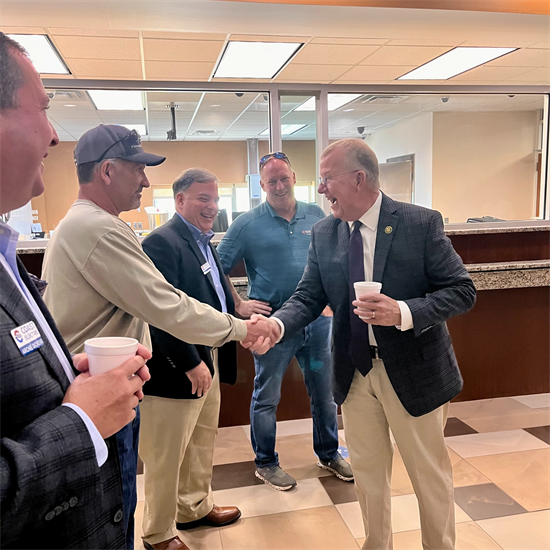 Rep. Ezell visits Coast Electric